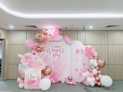 Dịch vụ làm backdrop 8/3 tại hà nội giá rẻ