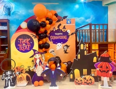 Mẫu Trang Trí Halloween Trường Mầm Non