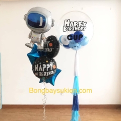 Set bóng bay jumbo chủ đề phi hành gia tại Hà Nội