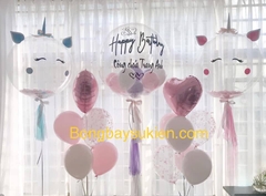 Set bóng bay trang trí sinh nhật tại nhà