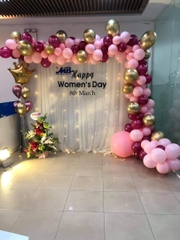 Trang trí bóng bay ngày phụ nữ Việt Nam 20/10 tại Hà Nội.