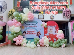 Trang Trí Cổng Chào Bóng Bay Khai Giảng Năm Học Mới Tại Hà Nội