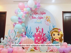 Trang trí sinh nhật cho bé gái tại nhà