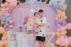 Trang trí sinh nhật cho bé gái tại nhà hàng