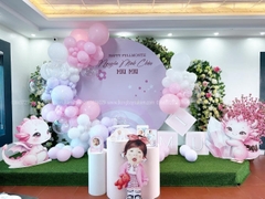 Trang Trí Sinh Nhật Bé Gái Tại Nhà Đẹp