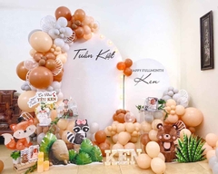Trang trí sinh nhật bé trai 1 tuổi tại nhà