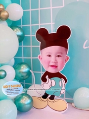 Trang trí sinh nhật bé trai đơn giản