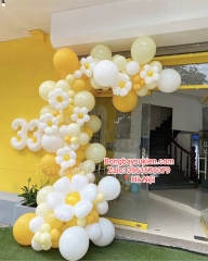 Trang trí khai trương cổng bóng khai trương Hà Nội đẹp