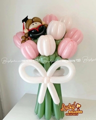 Mẫu Hoa Bóng Bay Tốt Nghiệp Đẹp Ý Nghĩa