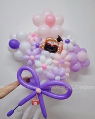 Mẫu Hoa Bóng Bay Tốt Nghiệp Đẹp Ý Nghĩa