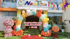 Những mẫu trang trí bóng bay khai giảng năm học mới tại Hà Nội