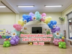 Những mẫu trang trí bóng bay khai giảng năm học mới tại Hà Nội