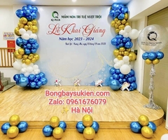Trang Trí Cổng Chào Bóng Bay Khai Giảng Năm Học Mới Tại Hà Nội