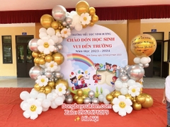 Trang Trí Cổng Chào Bóng Bay Khai Giảng Năm Học Mới Tại Hà Nội