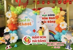 NHỮNG MẪU TRANG TRÍ BÓNG BAY KHAI GIẢNG NĂM HỌC MỚI TẠI HÀ NỘI