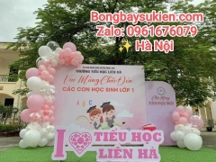 NHỮNG MẪU TRANG TRÍ BÓNG BAY KHAI GIẢNG NĂM HỌC MỚI TẠI HÀ NỘI