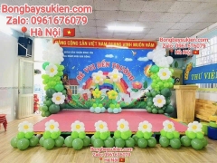 Những Mẫu Trang Trí Bóng Bay Khai Giảng Năm Học Mới Đẹp Nhất