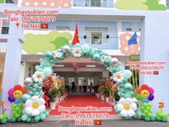 Dịch Vụ Trang Trí Bóng Bay Ngày Lễ Khai Giảng Năm Học Mới
