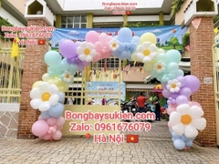 Dịch Vụ Trang Trí Bóng Bay Ngày Lễ Khai Giảng Năm Học Mới