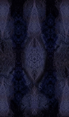 Engraving indigo blue silk fabric