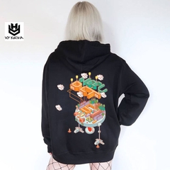 Áo Hoodie HY KOREA Nữ Nam Khoác Nỉ Form Rộng Kiểu Sweater Unisex In Hình Chíp Mây DC148.