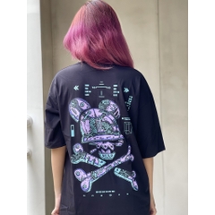 TL38 Áo Thun Tay Lỡ Unisex Bad RABBIT Mecha
