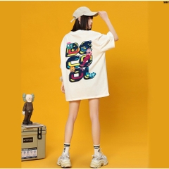 Áo thun unisex form rộng tay lỡ BeCool 1044 HY KOREA