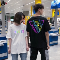 Áo Thun Phản Quang Chó Sói Hades Cotton 75%, Áo Thun Form Rộng Unisex, Áo Thun Nam Nữ Đẹp HaiHaiShop, Ken T-Shirt.