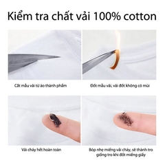 Áo Thun Tay Lỡ Form Rộng 100 Cotton HY Korea In Hình Em Be Đội Nón Bảo Hiểm 352