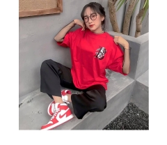 TL25 Áo Thun Tay Lỡ Unisex  ANGEL BOBUI