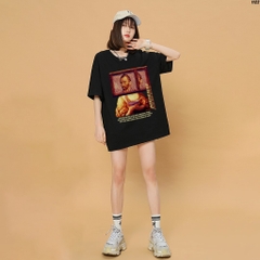Áo Thun Unisex Tay Lỡ Seriouslay 1122 Form Rộng Cotton 100 HY KOREA