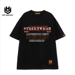 Áo thun tay lỡ HY KOREA nam nữ form rộng in hình Chữ New Streetwear 713