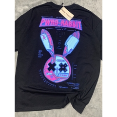 TL36 Áo Thun Tay Lỡ Unisex RABBIT POWER