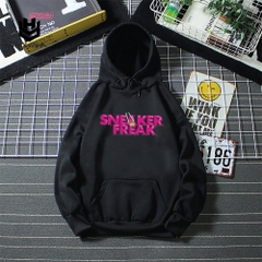 Áo Hoodie HY KOREA Sneaker Freak 764 Nam Nữ From Rộng Vải Nỉ Bông.