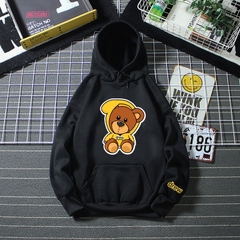 Áo Hoodie cute Gấu Drew House Nam Nữ From Rộng Vải Nỉ Dày Ấm Áp.