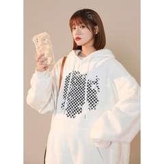 Áo hoodie form rộng nam nữ phong cách ulzzang hàn quốc Caro 301