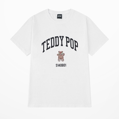 Áo Thun Tay Lỡ PE Form Rộng Nam Nữ Unisex In Hình TeddyPop 02