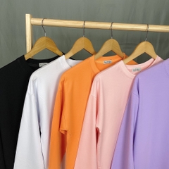 Áo Thun Tay Dài HY KOREA Gấu WOOPS 1376 Form Rộng Unisex Freesize