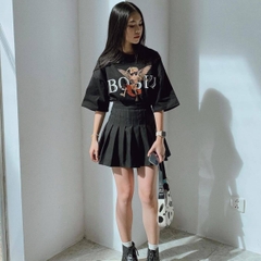 TL29 Áo Thun Tay Lỡ Unisex BOBUI XƯƠNG