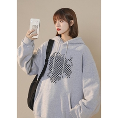 Áo hoodie form rộng nam nữ phong cách ulzzang hàn quốc Caro 301