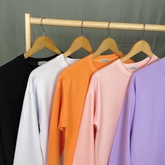 Áo Thun Tay Dài Form Rộng Unisex, Gấu Possible 214.