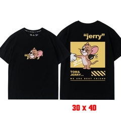 TL27 Áo Thun Tay Lỡ Unisex TOM GẬY