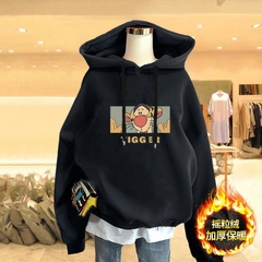 Áo Hoodie Nỉ Trơn Unisex basic áo khoác nỉ trơn nam nữ form rộng Tiger DC306