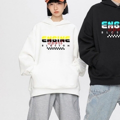 Áo khoác Hoodie Nỉ Bông HY KOREA Unisex ENGINE 811