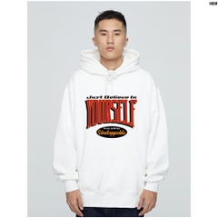 Áo hoodie Nam Nữ YOURSELF 1050 Streetwear Vải Nỉ Bông HY KOREA