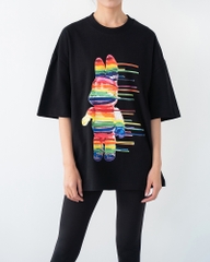 TL23 Áo Thun Tay Lỡ Unisex GẤU SƠN