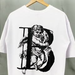 TL25 Áo Thun Tay Lỡ Unisex  ANGEL BOBUI
