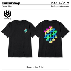 Áo Thun Phản Quang HHK Cotton 75% Form Rộng Unisex Nam Nữ Rẻ Đẹp HaiHaiShop, Ken T-Shirt.