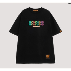 Áo phông nam nữ unisex form rộng tay lỡ basic HYSTUDIO pastel 1103