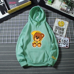 Áo Hoodie cute Gấu Drew House Nam Nữ From Rộng Vải Nỉ Dày Ấm Áp.